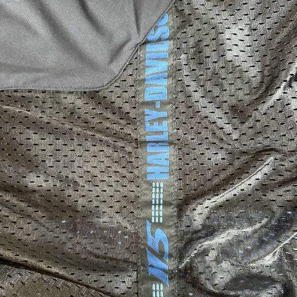 Size XL Harley-Davidson 115th Anniversary Leather Jacket Men's Black Buffalo #79 - Picture 6 of 12